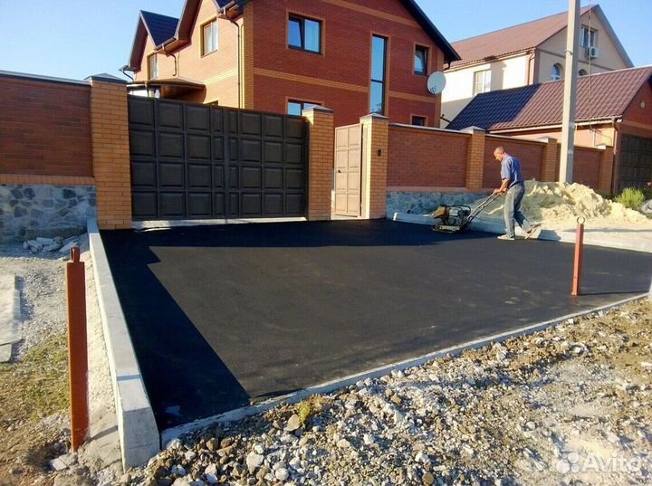 Укладка асфальта