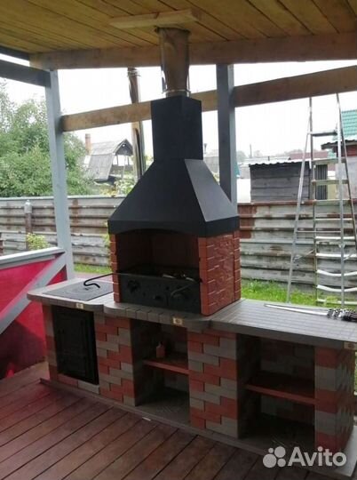 Дачные зоны барбекю сборные