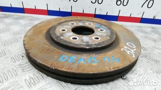 Диск тормозной передний nissan navara D40 (DEA13K6