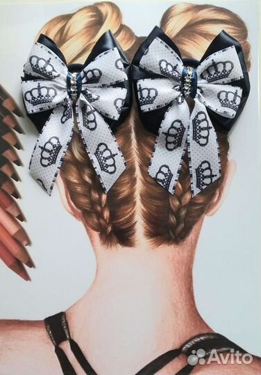 Бантики для волос