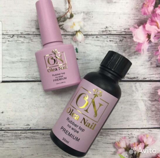 Гель лак, база, топ для ногтей