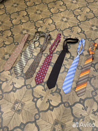 Галстуки ermenegildo zegna, lanvin оригинал