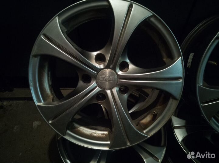 Литые диски r15 бу