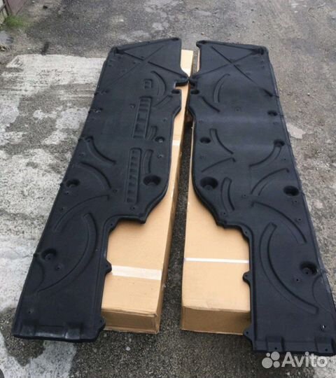 Защита днища на W212