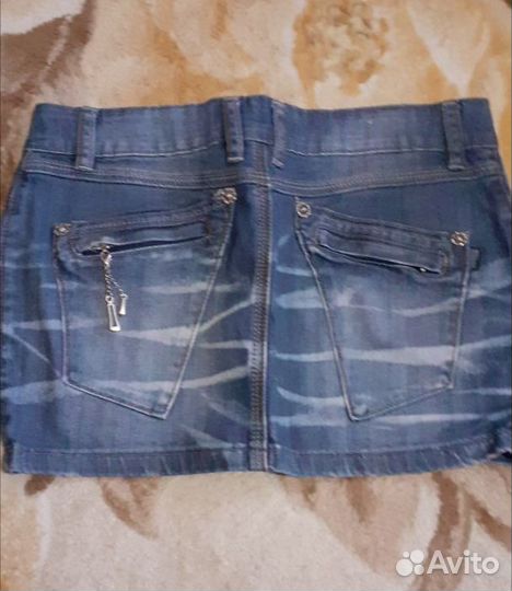 Джинсовая юбка