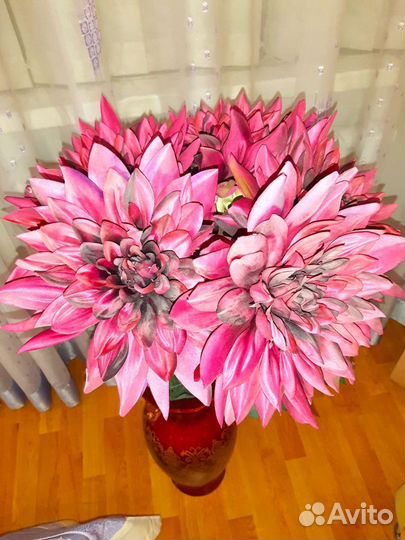 Цветы декоративные 5 шт