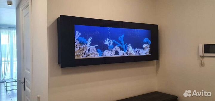 Настенные аквариумы размеры разные