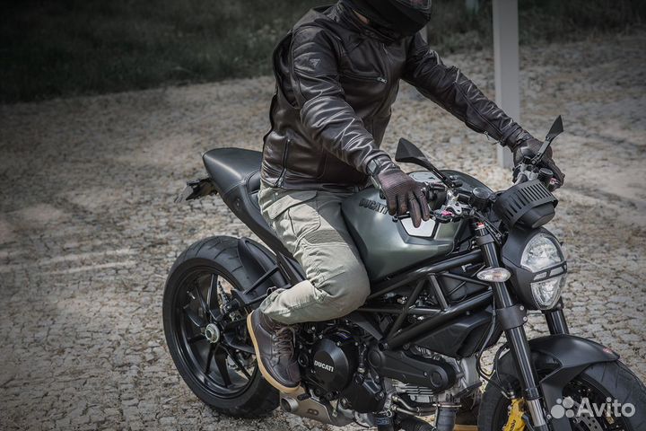 Мотокуртка кожаная shima blake