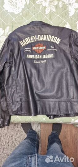 Кожаная мотокуртка Harley-Davidson оригинал