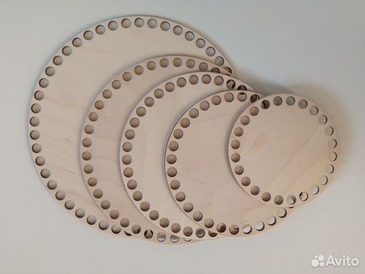 Основа донышко для вязания корзин