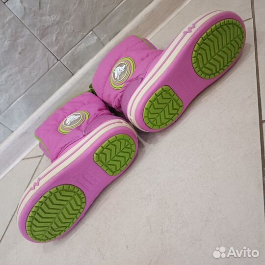 Сапоги Crocs демисезонные Крокс j1