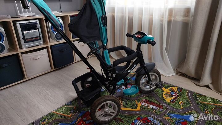 Детский велосипед с родительской ручкой