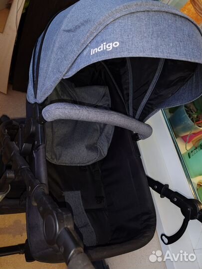 Коляска 2 в 1 индиго лотус(indigo lotus)