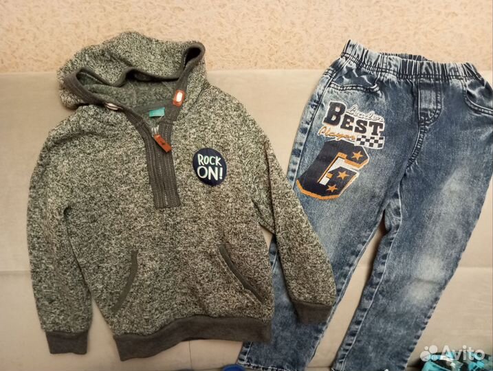 Пакет одежды на мальчика 110