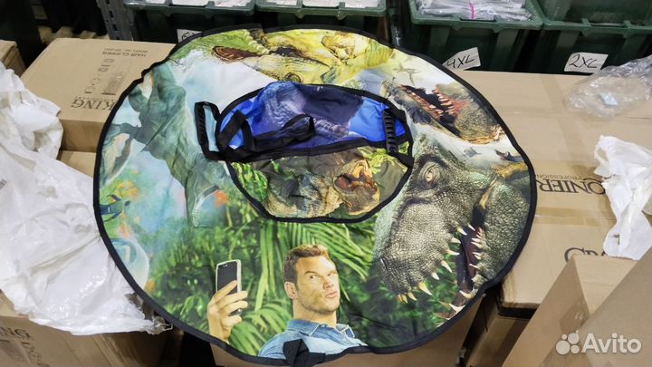 Тюбинг принтованный. Ватрушка