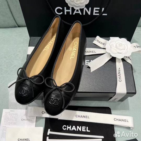 Балетки женские chanel