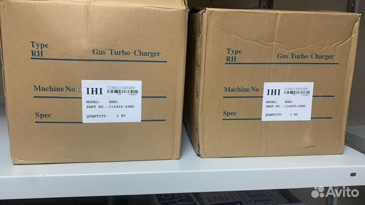Турбокомпрессор Isuzu 6HK1 hitachi 330-3 114400445