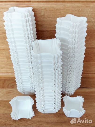 Капсула бумажная для конфет формочка кулинарная