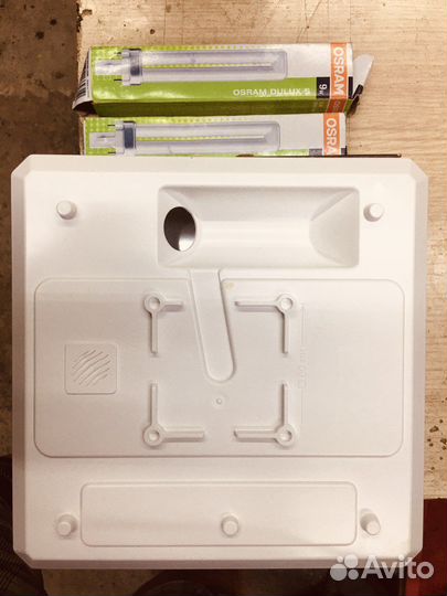 Светильник пылевлагозащищенный К200/109+ 2 лампы