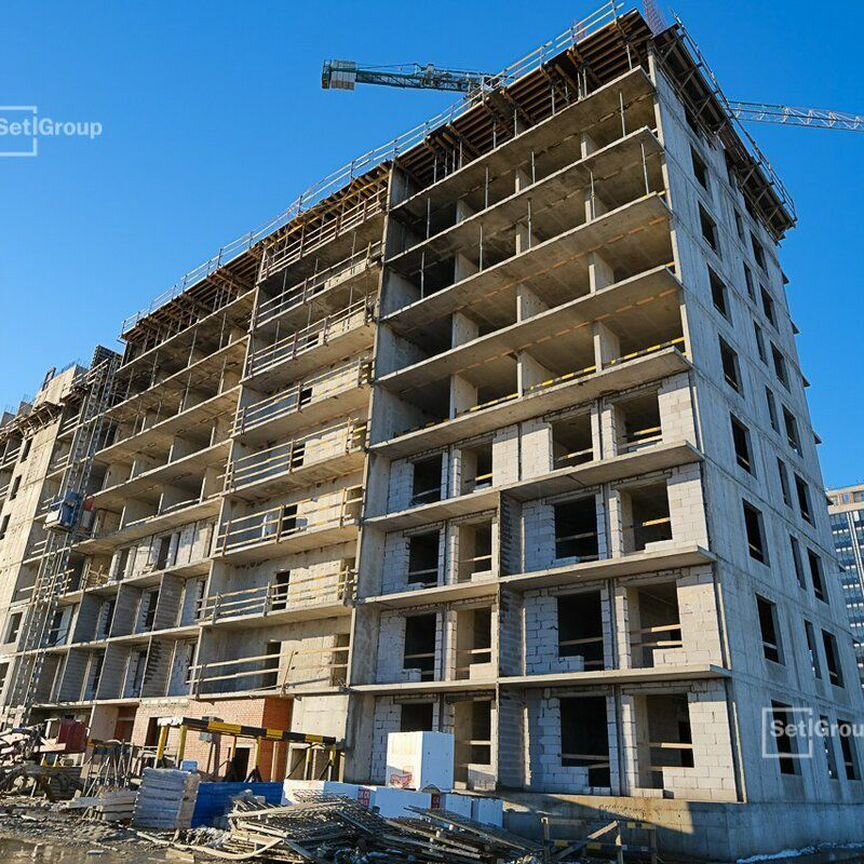 2-к. квартира, 60,3 м², 4/12 эт.