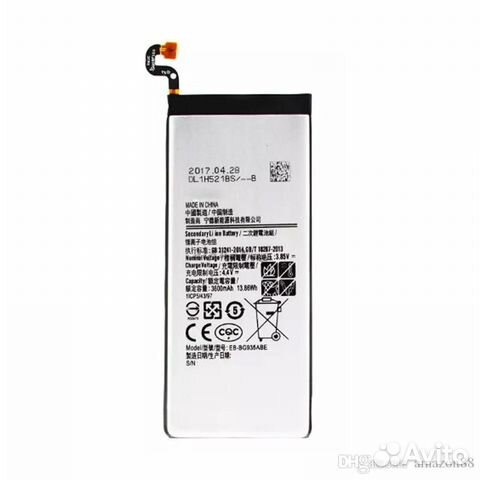 Замена акб для samsung (G935F/S7 Edge)