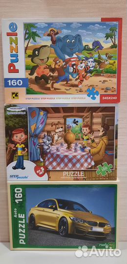 Новые пазлы и настольные игры