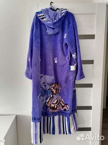 Халат новый махровый банный в пол