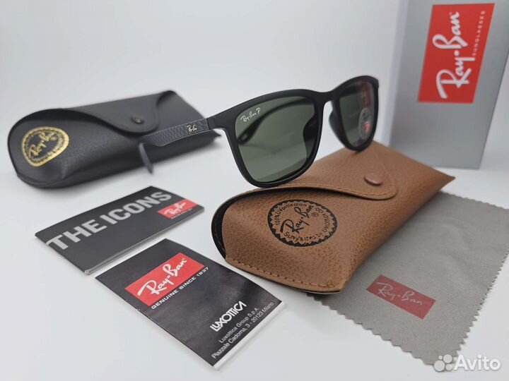 Очки Ray Ban 8362 Ferrari Carbon Polarized