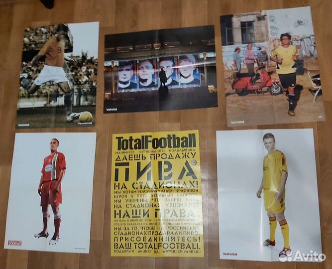 Журналы, диски и постеры Total Football
