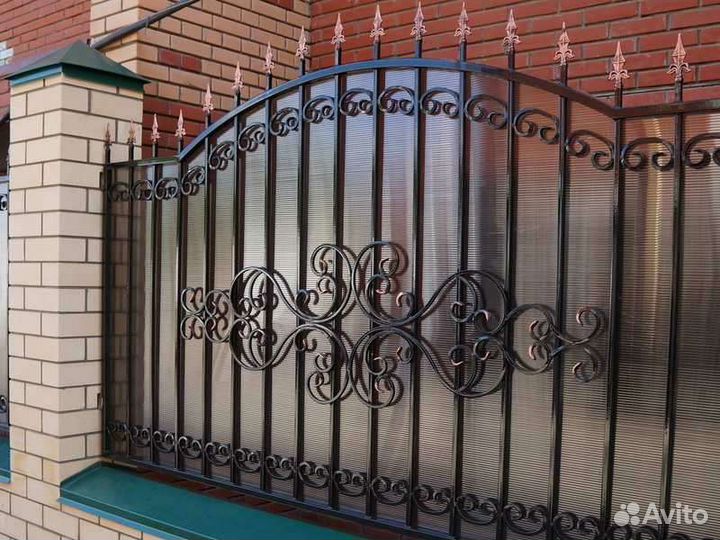 Кованый забор