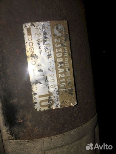 Стартер EJ20D Subaru Legacy BF5 23300AA210