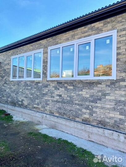 Пластиковые окна двери лоджии