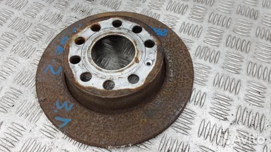 Диск тормозной задний skoda octavia A5 (NBE02LR02)