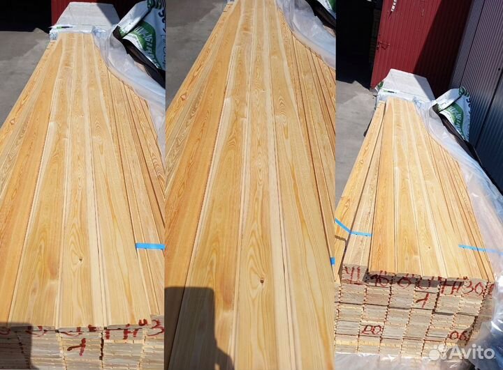 Вагонка 16*86 (80)*4000 мм сорт B лиственница