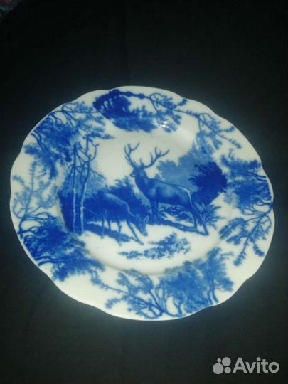 Тарелка настенная дулево