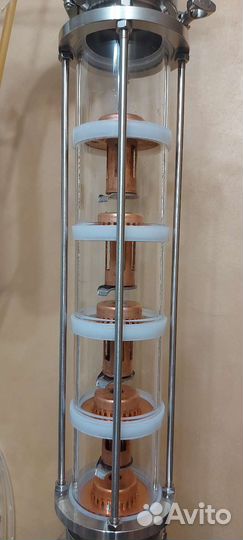 Медная колпачковая колонна 3