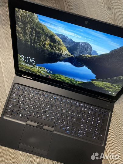 Мощный ноутбук Dell i5/16gb/ips/ssd