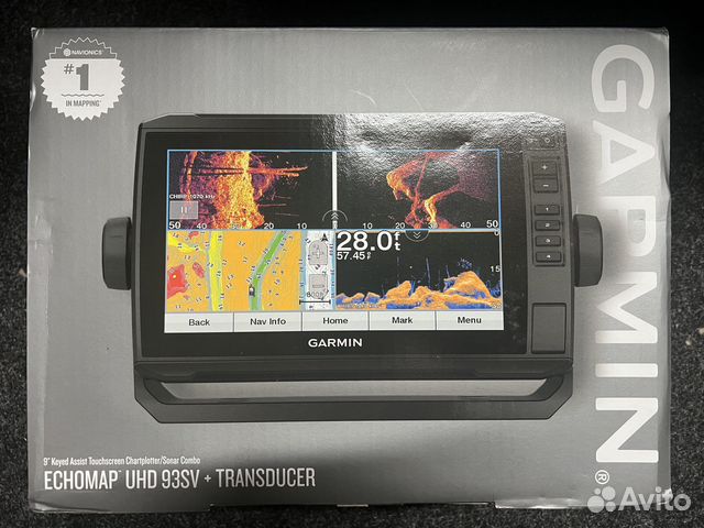 Garmin Echomap UHD 93sv c GT-56 эхолот