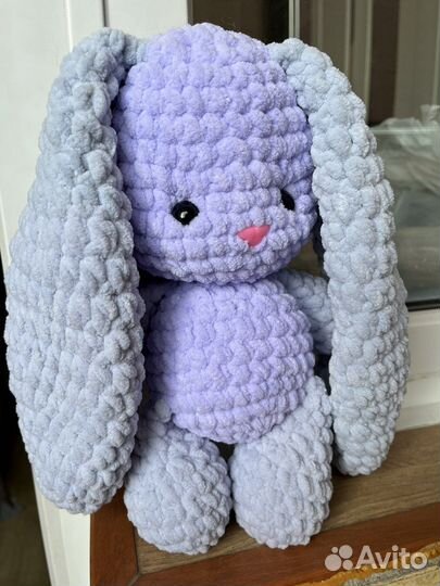 Плюшевая вязаная игрушка, ручная работа