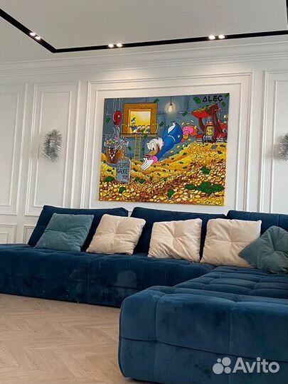 Картины Alec Monopoly Бэнкси Покрас Лампас