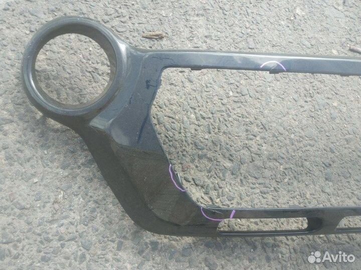 Накладка бампера Kia Soul 2 13-16