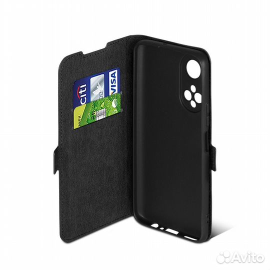 Чехол с флипом для Honor X7 DF (black)