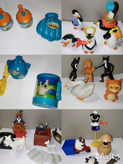 Игрушки, стаканы Lego Макдональдс Хеппи Мил