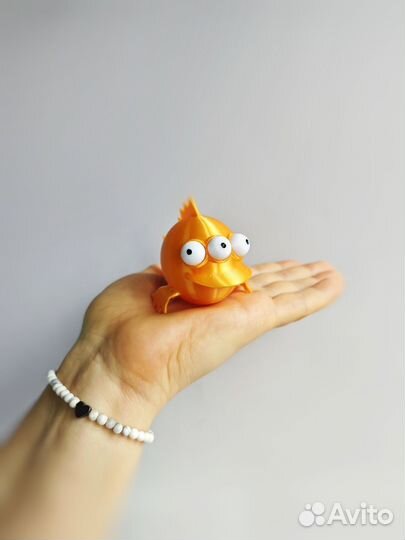 Фигурка Рыба трехглазая Блинки из Симпсоны