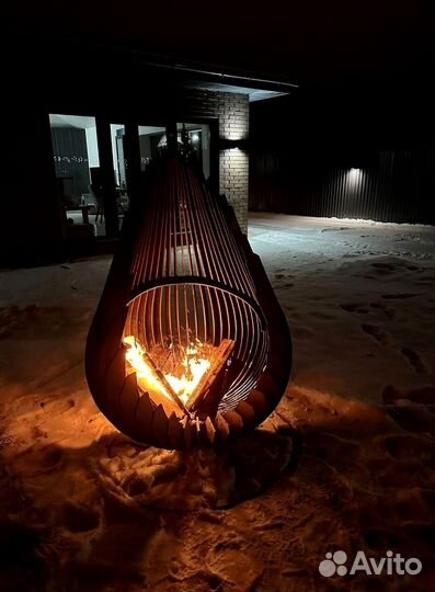 Костровая чаша очаг для костра