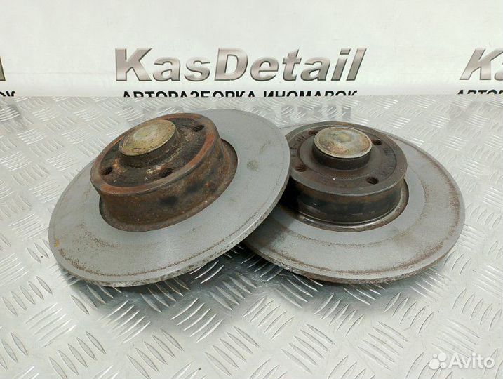 Диск тормозной задний Renault Scenic 2 K4M813 2006