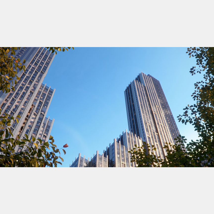 2-к. квартира, 76 м², 31/56 эт.