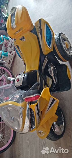 Детский электромотоцикл бу