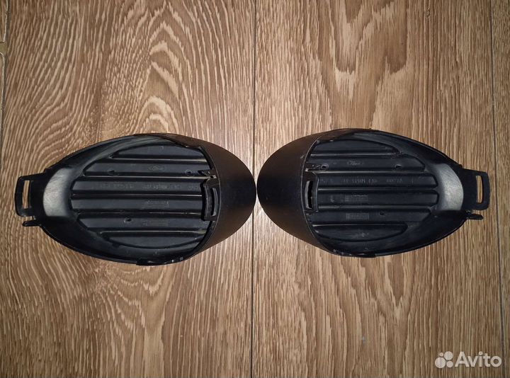 Заглушки туманок в передний бампер ford focus 3