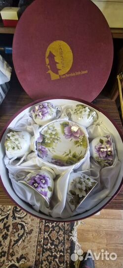 Сервиз чайный 12 предметов форфор. Ямасун